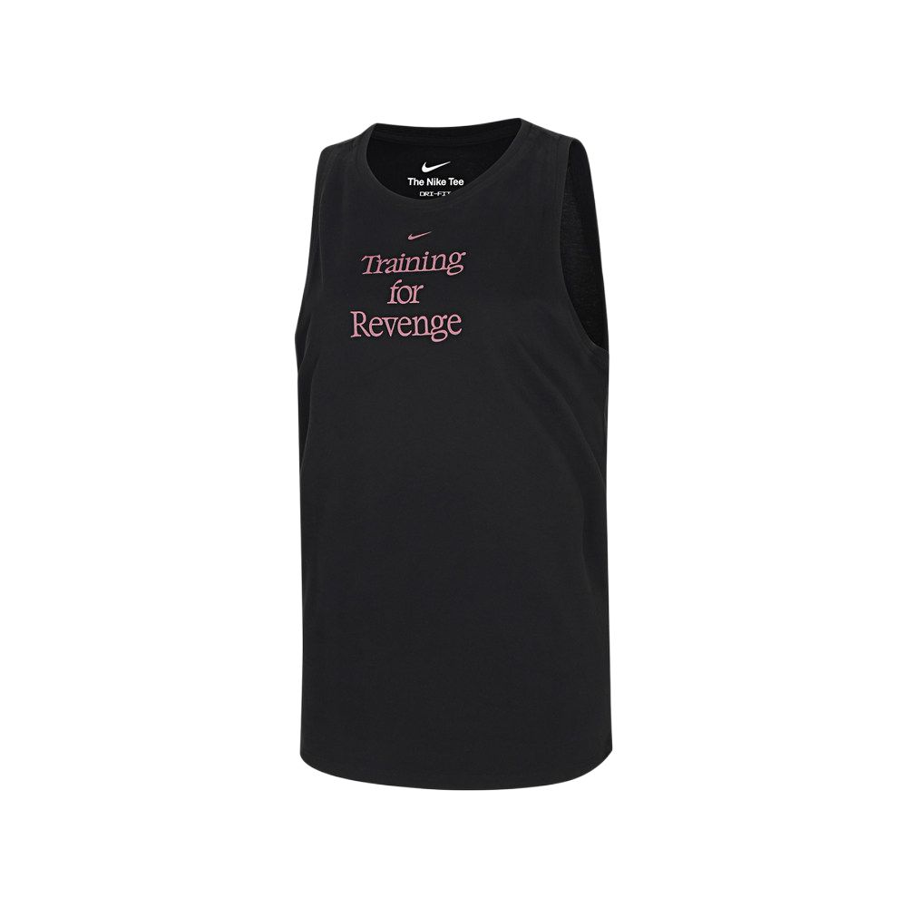 Nike Tank Tops Women s Black Crew Neck Moderate Other IU8562-010 M
