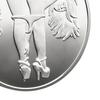 Sexy Women Coin Heads And Tails Date Night Coin Metal Double-Sided Lucky