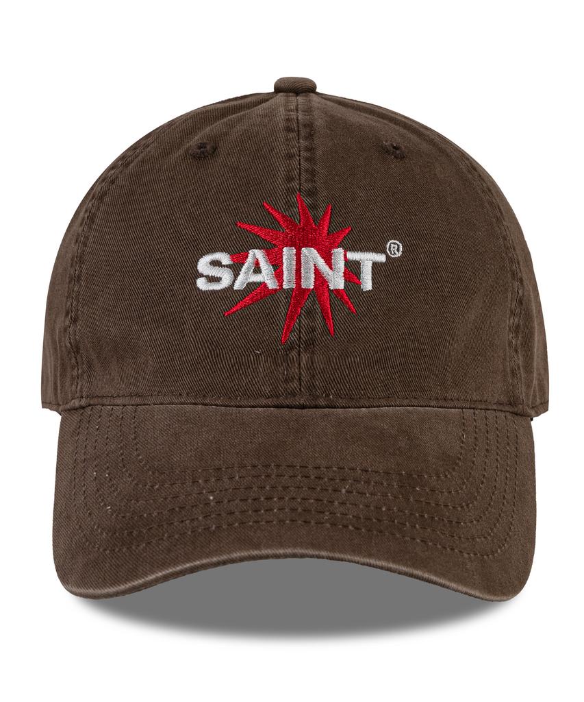 Wig Saint Starburst Cation Washed Ball Cap - Brown