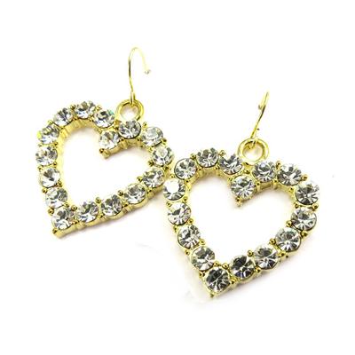 [E4195] - White 'Amoureuse' Earrings
