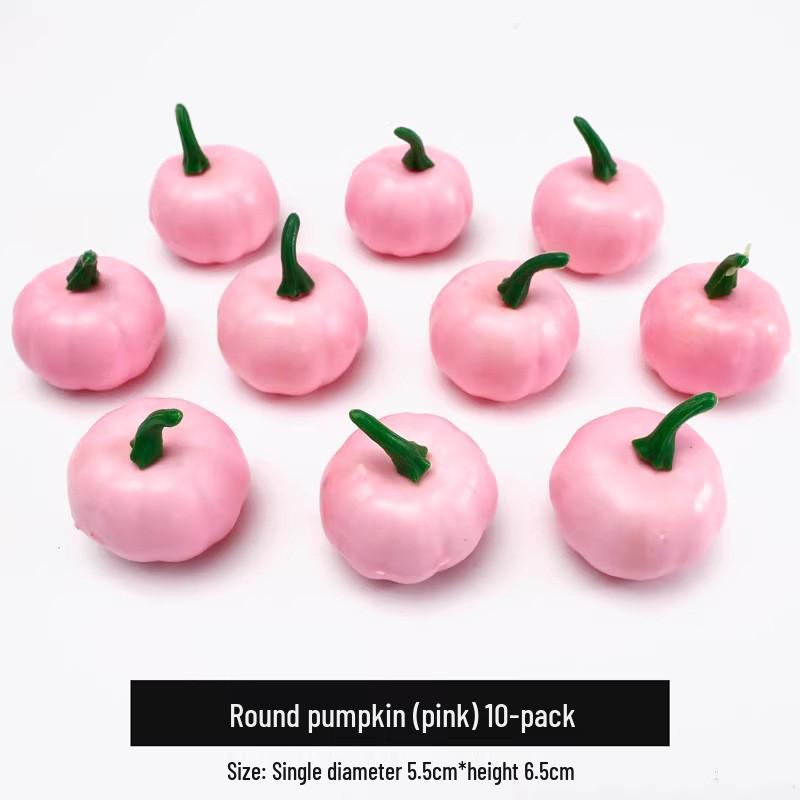 Handmade Halloween Ghost Face Pumpkin Bouquet Floral Art DIY Accessories