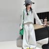 Girls 3-Piece Striped Vest T-Shirt Pants Set Fall Casual Outfits Kids