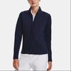 Under Armour UA Storm Daytona Solid Color Breathable Long Sleeve Jacket Women Jacket Navy-Blue 1373635-410