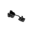 4N-4 4K-4 5P-4 6N-4 Nylon Cable Clip and Power Cord Protector, Black