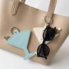 Multi Functional Pu Leather Pendant DIY Bag Charm Lovely Sunglasses Bag Bag Ornament