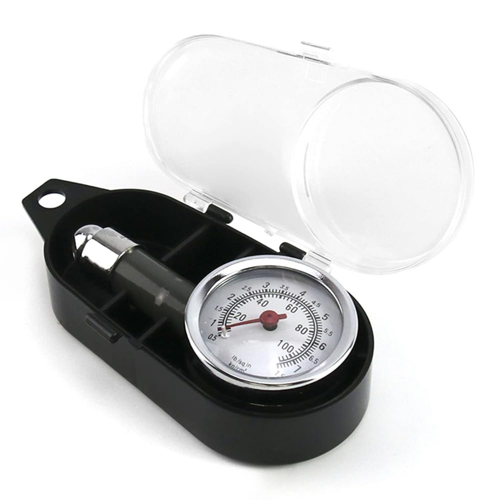 Avrpqiwy Car Motorcycle By Air Pressure Tester 0-100Psi Tire Pressure Monitor Air Pressure Tester