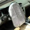 Bloqueador Solar para Volante de Coche Tela Recubierta de Plata Cubierta Parasol Vaina para Volante de Coche Aislamiento Protector Solar Accesorios