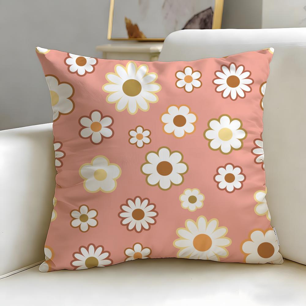Klasyczny wzór Kwiatowa Poszewka na Poduszkę Miękka i Łatwa do Prania Poszewka na Poduszkę – Wszechstronna na Kanapę, Łóżko, Podróż i do Biura