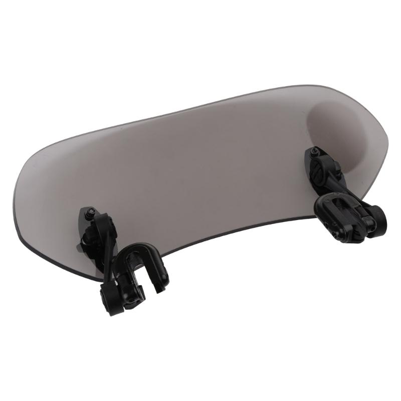 Motorcycle Windshield Airflow Adjustable Windscreen Extension Wind Deflector