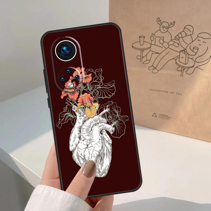 

Human Heart Anatomy For Honor Magic 8 7 6 5 Pro Case For Honor X9d X9c X9b X9a X8c X8b Win 200 400 50 70 90 Lite Honor X9b
