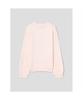 8seconds Text Jacquard Round Pullover Light Pink