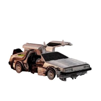 Figurine - HASBRO - Gigawatt - Transformable Into DMC Delorean (17 Steps) - Included Accessories - Nostalgia and Innovation