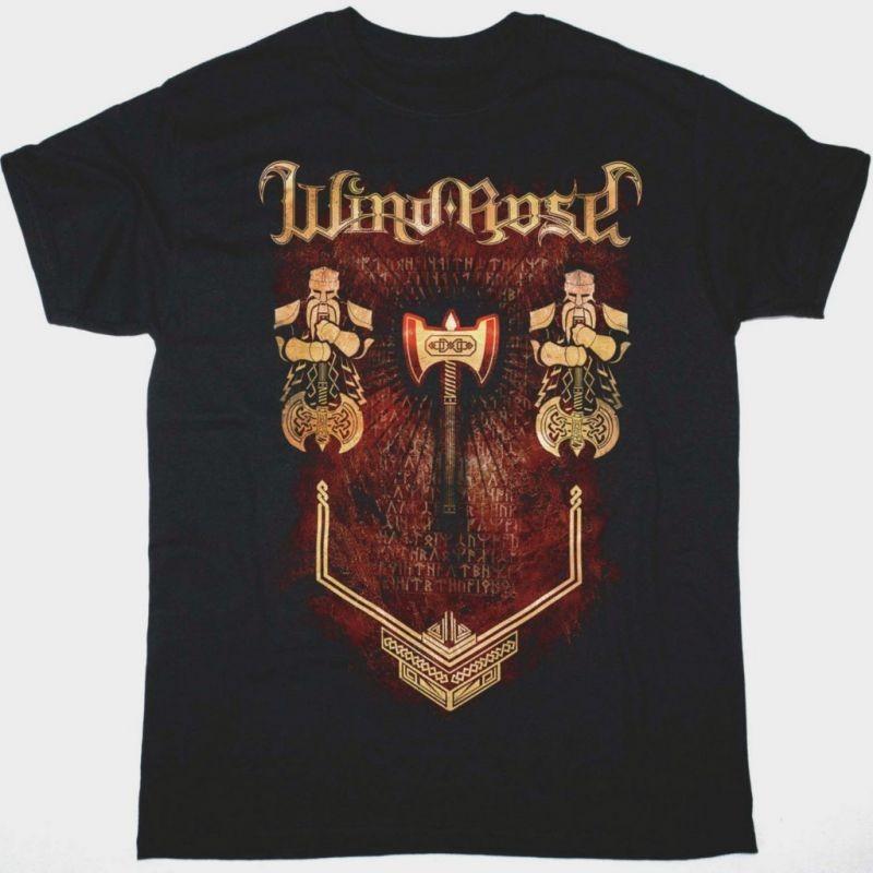 Wind Rose Warriors Black T-Shirt M