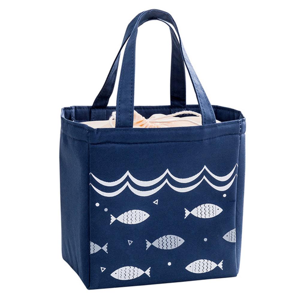 Large Capacity Fresh Insulation Cold Bales Thermal Oxford Lunch Bag Waterproof Leisure Bag Handbag