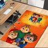 Tapete com Estampa de Alvin e os Esquilos para Cadeira de Escritório Sala de Estar Quarto Cozinha Decoração de Ambientes Presentes