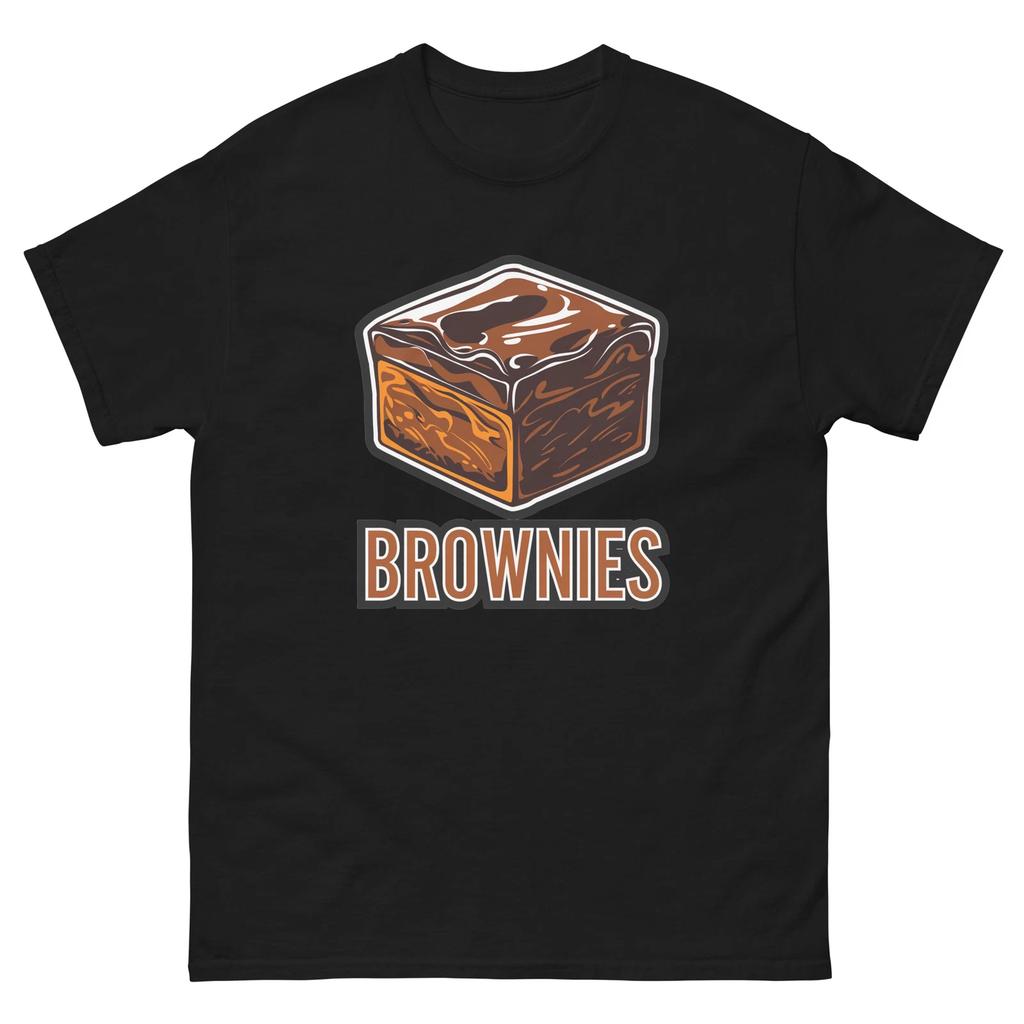 Brownies Lover Food Image Cartoon Funny T-Shirt Shirt