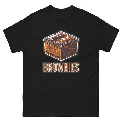 Brownies Liebhaber Essen Bild Cartoon Lustiges T-Shirt Shirt