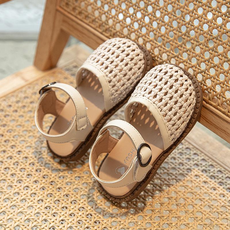 

Обувь для девочек Летние сандалии Коллекция лета 2024 Новые сетчатые сандалии Детские летние сандалии принцессы Взрывные 25 белый