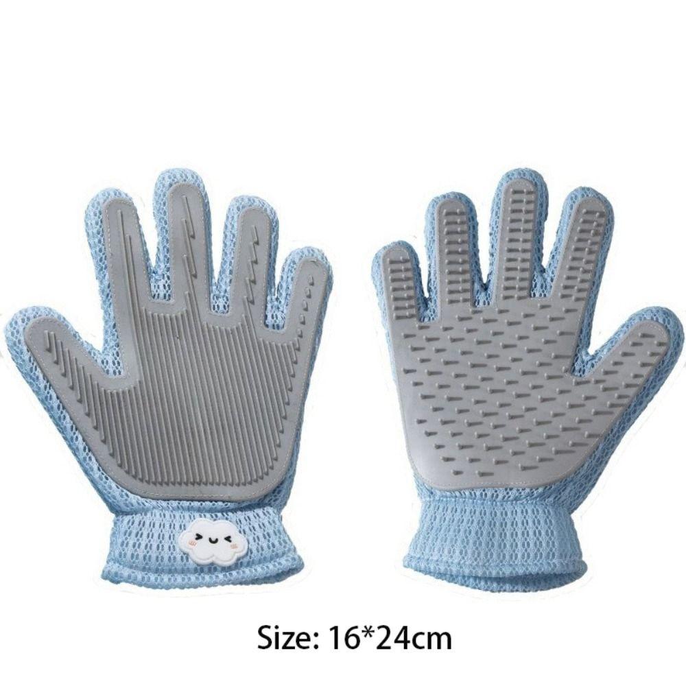 Bath Comb Dogs Hair Remover Brush Massage Cat Brush Gloves Durable Cleaner Tool