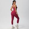 Shaving And Quick Drying Yoga Clothes, Sexy And Beautiful Back, Tight Fitting Sports Bra Set, Outdoor Running And Fitness Two-Piece Set For Women