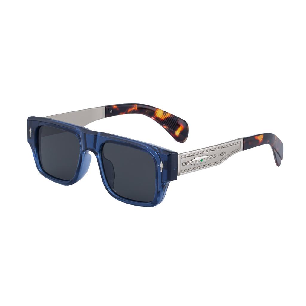 JYL TS Men's Retro Square Polarized - Unique Sun-Protective ZS-98355P