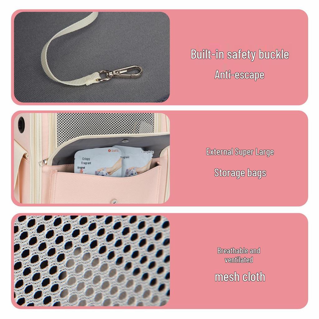 Sweet Style Breathable Summer Pet Carrier Backpack for Cats