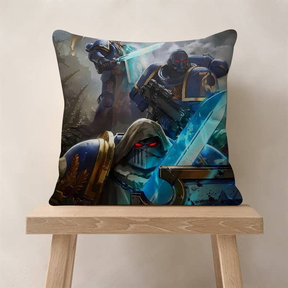 Game W-Warhammer-S 40k Personalized Pillow Cover Kids Bedroom Wild Party Decor Pillowcase Kid Birthday Shower Gift