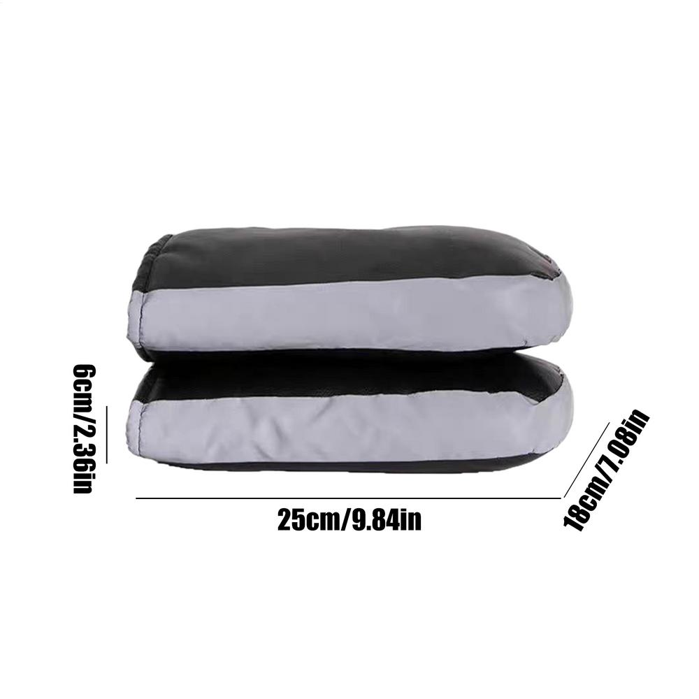 

Motorcycle Handlebar Muffs 1 Pair Windproof Warm Handlebar Muffs for Motorcycle Cycling for Commuting Cruising Short Trips чорний