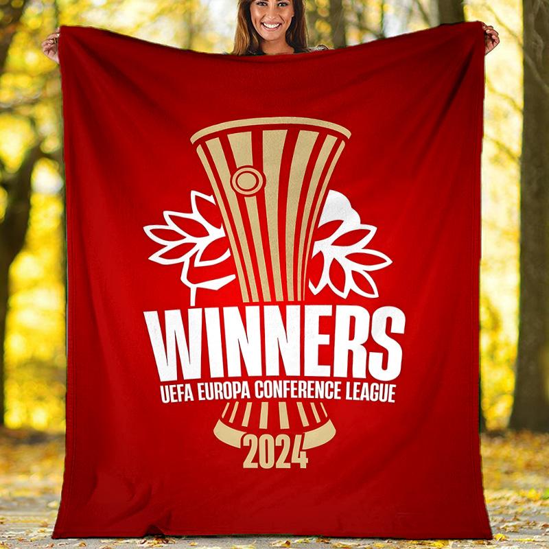 1pc Football Team (41) Theme Blanket - Digital Print, Polyester, Cozy for All Seasons, Perfect for Outdoor, Camping, and Travel