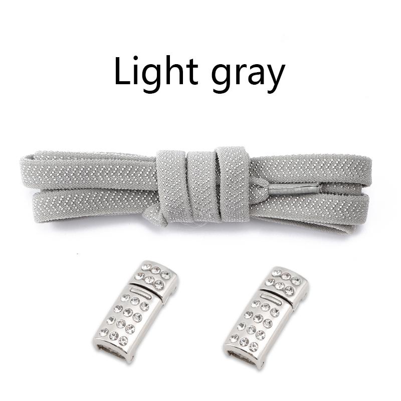 Nuovi Laccetti Magnetici a Chiusura a Diamante senza lacci Bambini Adulti Laccetti Elastici Scarpe da Ginnastica 8mm Scarpe Basse Senza Laccio Accessori per Scarpe