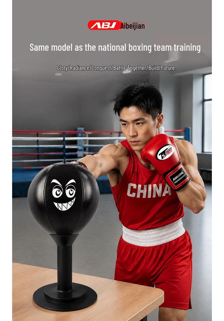 Aibeijian Desktop Boxing Speed Bag: Adult Stress Relief and Decompression Ball