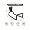 1pc Garden Hose Holder, Hose Reel Heavy Duty Hose Hanger, Wall Mounted Water Hose Holder Outdoor/Indoor Metal Durable Hose Hooks Ideal for Water Hose