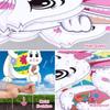 2 Pcs 32In Large Easter Decorations Outdoor Bunny Family Yard Signs Waterproof Lawn Decor With Metal Stakes Happy Easter Sign Fo