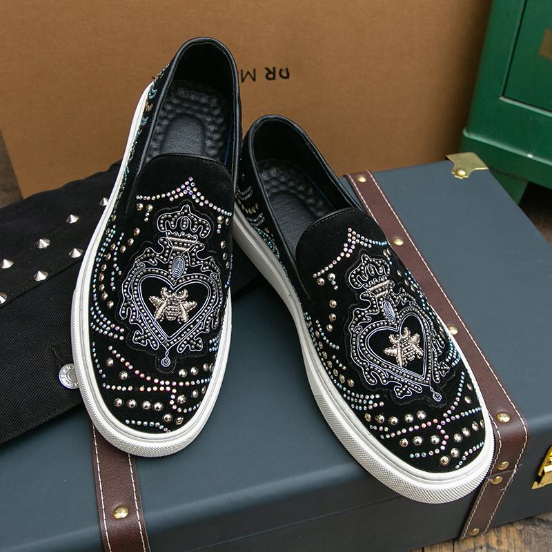 Fashion Luxury Men Classic Vulcanized Shoes Casual Lightweight Comfortable Fashion Brand Shoes Business Travel Shoes Men Size 38-45