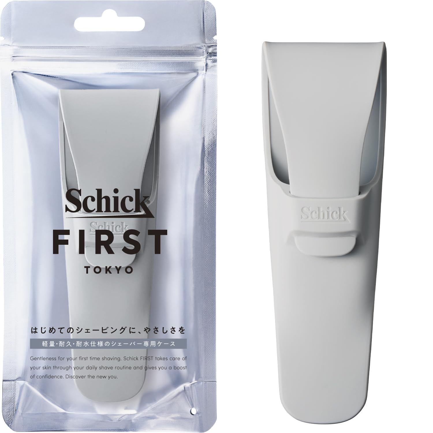 

Schick Schick Футляр-подставка для первого бритья Дорожный Портативный серый