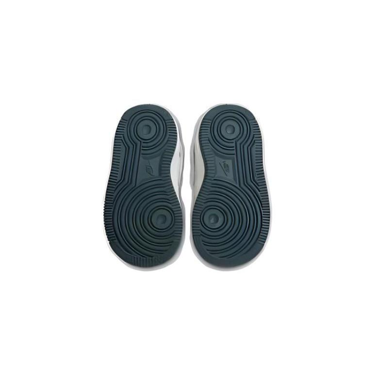 Nike FORCE 1 Kids' Shoes Slip Resistant Abrasion Resistant Low top Toddler Shoes Green Yellow Infant And Toddler FB9512-100