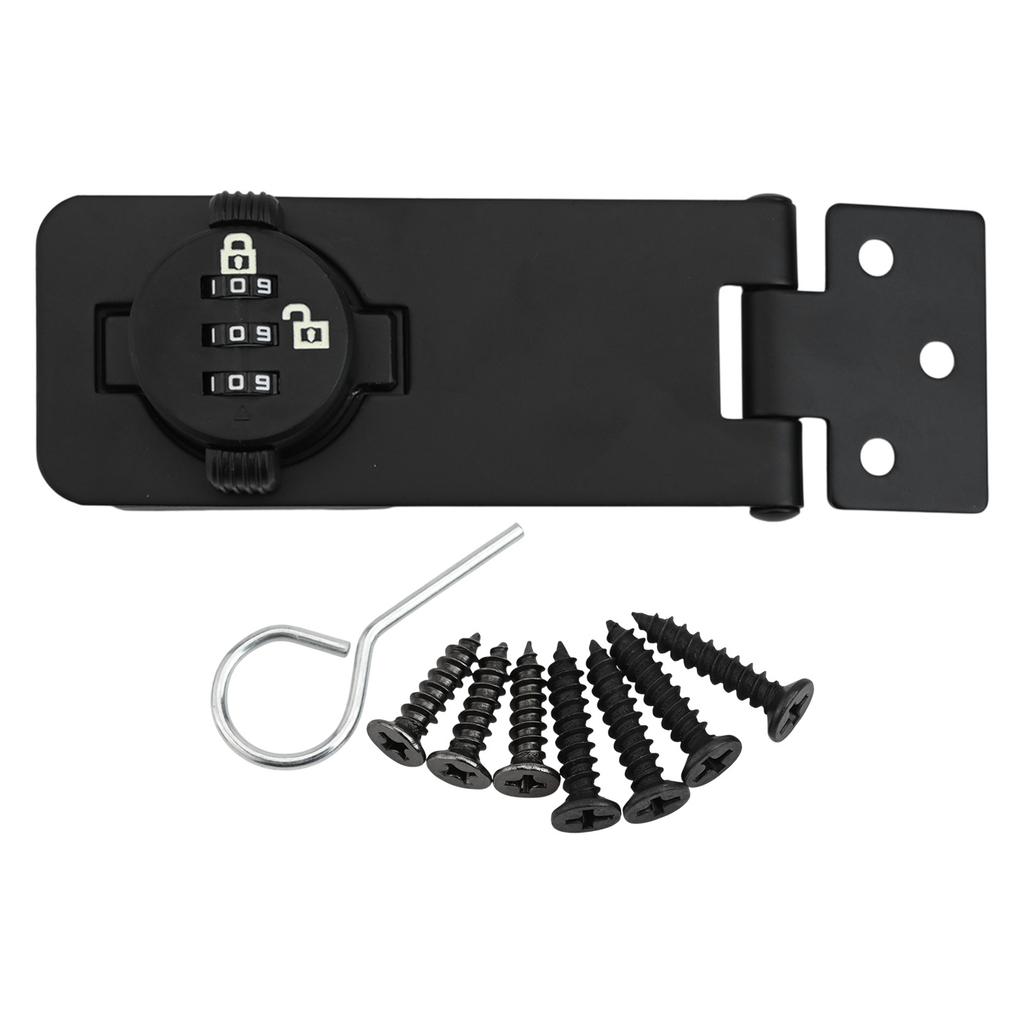 Password Lock Keyless Combination Lock Indoor Security 1000 Unique Combinations Enhanced Security Mechanism For Kitchen Cabinets