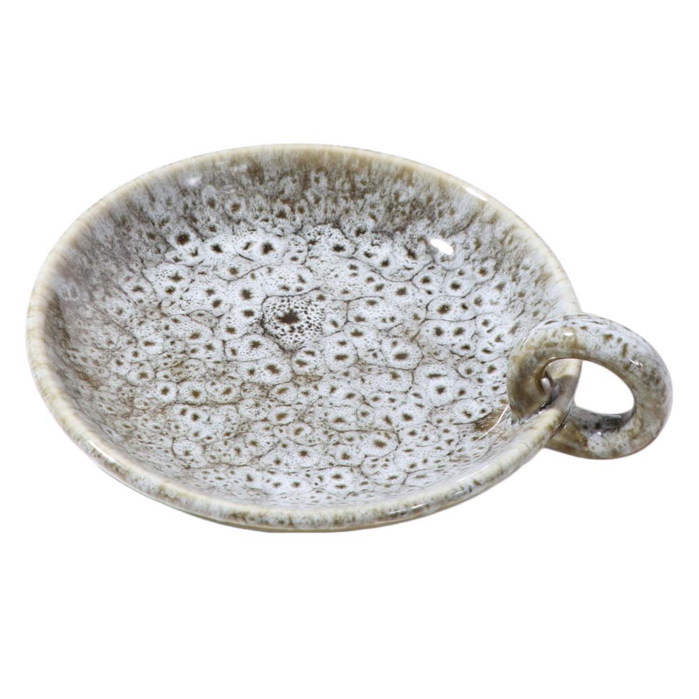 Decorative Ceramic Candle Plate Retro Style Candlestick Holder Candlelight Stand  Festival Use