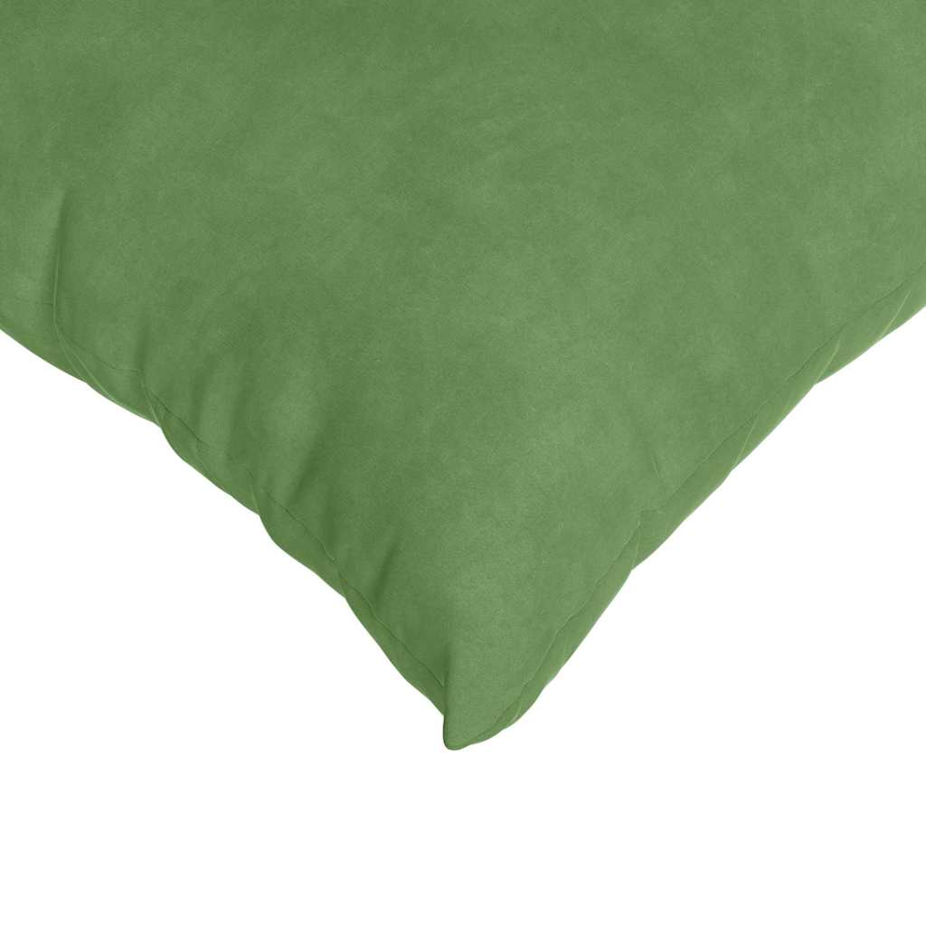 Sofa Cushions 2 Pieces Light Green 50 X 30 Cm Cord Fabric