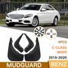 Mud Flaps For Mercedes Benz C-Class Sport W204  15 11 08 2007 MudFlaps Front Rear Fender Car
