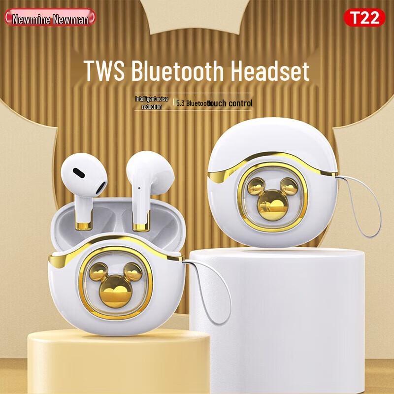 

Newman T22 True Wireless Semi-in-ear Clip-on Bluetooth Earbuds