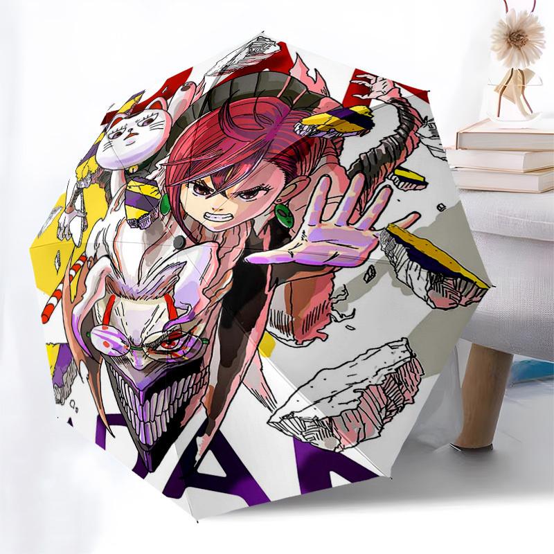 1pc Anime Character Umbrella Automatic Opening & Closing, Foldable Design, 8-Bone Frame, Outdoor Use, Festival Gift, Suitable for Fans, Travel, Daily