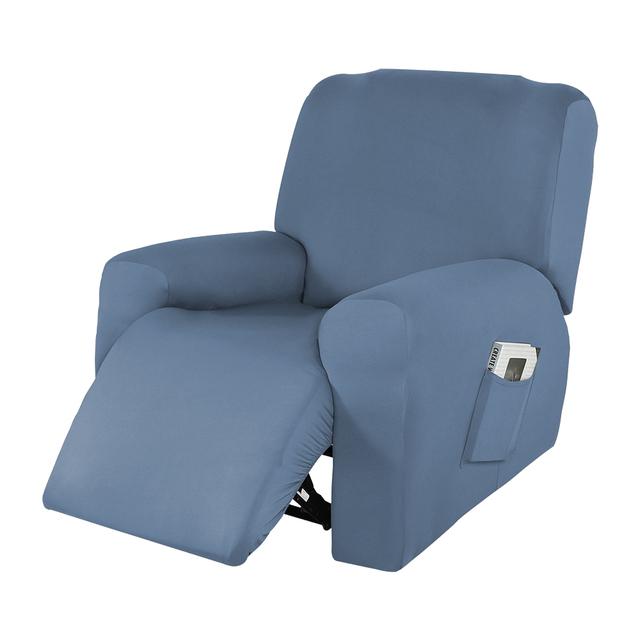 Recliner Living Sofa Cover For Living Room Room Area Elastic Reclining Chair Cover Protection All -Inclusive Lazy Boy Relax Armchair Cover
