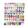 30/40Pcs Set New Paint Printing BB Clip Children's Broken Hairpin Metal Side Little Girl Hair Accessories Hairpin