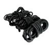 2-1Meter 3/4/8mm Genuine Leather Cord Braided Round Leather Strap Rope String for DIY Necklace Bracelet Jewelry Making Supplies
