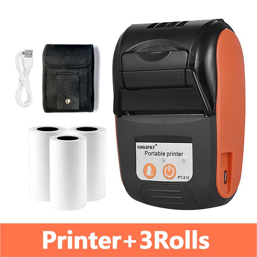 Mini Przenośna Termiczna Drukarka Paragonowa POS Bezprzewodowa Bluetooth 58mm Bilet Rachunek IOS Android PC Faktura Biznes Detaliczny Bez Atramentu