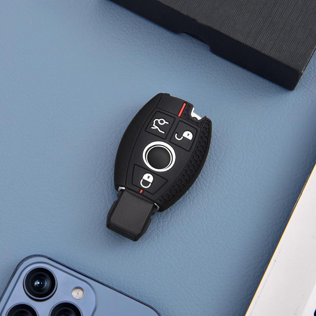 [OATSBASF] Car Key Cover Suitable for Mercedes Benz TPU 360