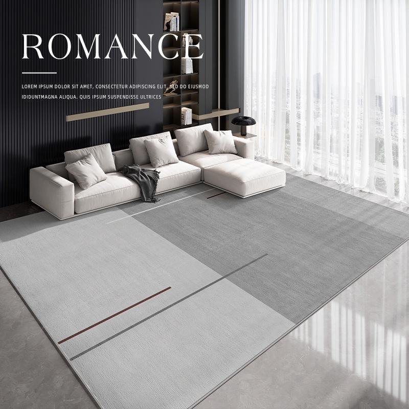 Stain-Resistant, Easy-Clean, Non-Slip Luxury Bedside Rug for Living Rooms & Bedrooms.