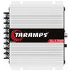 Car Audio Amplifier for Vehicle Use, White Class D Amplifier with 390 Watts RMS Full-range Output, 2 Stereo + 1 Sub Channel, RC