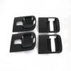 For Hyundai Grand Starex H-1 i800 2018   ABS Chrome Carbon Exterior Side Door Handles door door Bowls Frame Cover Trim
